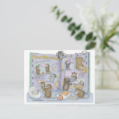 Huis-muis het Briefkaart van Designs® (Staand voorkant)