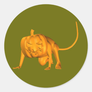 Huis Muis Ronde Sticker