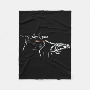 Huis Muziek Ghost Halloween Techno Rave Halloween Fleece Deken