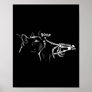 Huis Muziek Ghost Halloween Techno Rave Halloween Poster