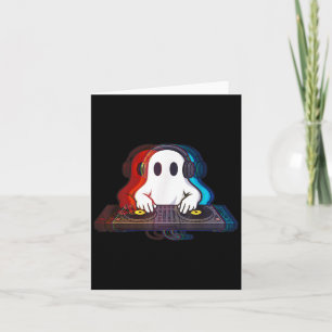 Huis Muziek Spook Optische Illusie Boo Edm Hallowe Kaart