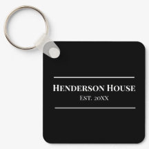 Huis Naam Jaar Oprichting Familiehuis Merch Zwart