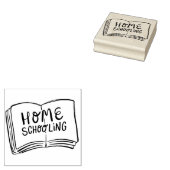 Huis Onderwijs Rubberstempel (Gestempeld)