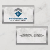 Huis onroerend goed Logo Visitekaartje (Voorkant / Achterkant)