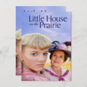 Huis op de prairie kaart (Voorkant / Achterkant)