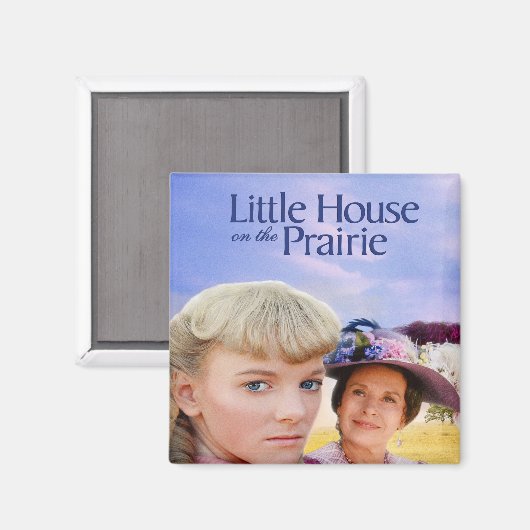 Huis op de prairie magneet (Voorkant / Achterkant)