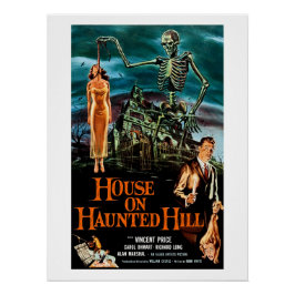 Huis op Haunted Hill (1959) Perfect Poster