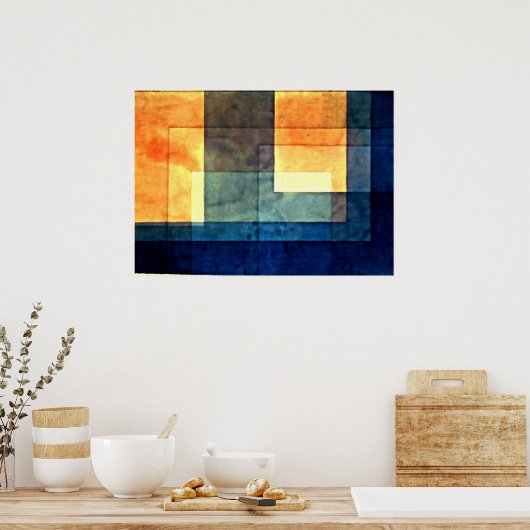 Huis op het Water Poster (Keuken)