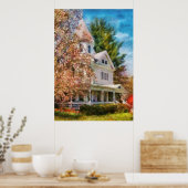 Huis - Passend voor een Koningin Poster (Keuken)