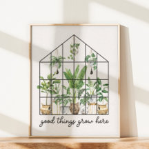 Huis Plant Goede Quote Wall Art