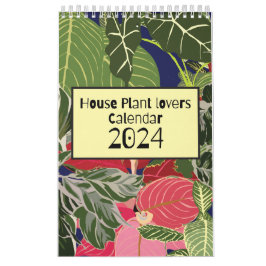 Huis Plant Lovers Kalender