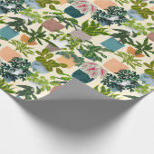 Huis Planten Cadeaupapier (Hoek)