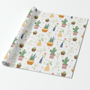 Huis Planten Cadeaupapier