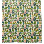 Huis Planten Douchegordijn (Voorkant)