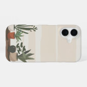 Huis Planten iPhone 16 Hoesje (Achterkant horizontaal)
