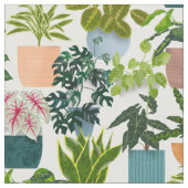 Huis Planten Stof (Close Up)