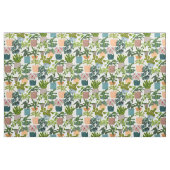 Huis Planten Stof (Fat Quarter)