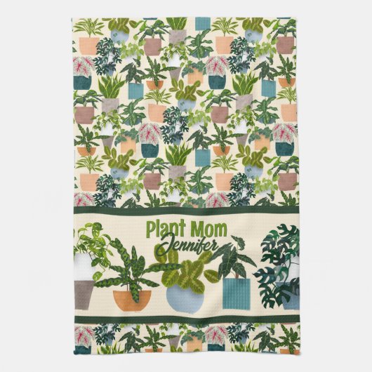 Huis Planten Theedoek (Verticaal)