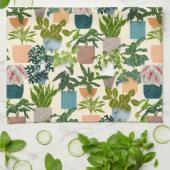 Huis Planten Theedoek (Gevouwen)