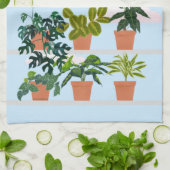 Huis Planten Theedoek (Gevouwen)