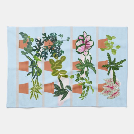 Huis Planten Theedoek (Horizontaal)