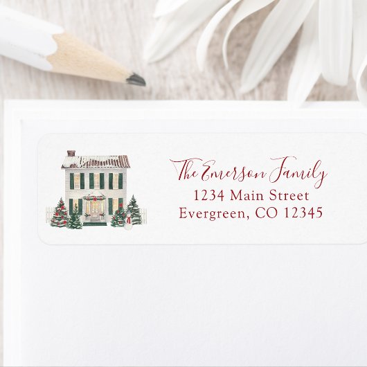 Huis Retouradres Label