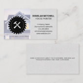 Huis | Saw Chisel en Hammer Visitekaartje (Voorkant / Achterkant)