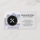 Huis | Saw Chisel en Hammer Visitekaartje (Voorkant)