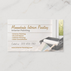 Huis Schilder Interieur Exterieur Schilder Service Visitekaartje