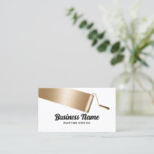 Huis Schilder Professioneel Goud Schilderen Servic Visitekaartje (Staand voorkant)