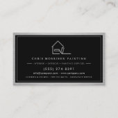 Huis Schilder QR Code Schilderdienst Visitekaartje (Voorkant)