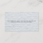 Huis Schilder | Verfroller Thuis Logo | Bakstenen Visitekaartje (Achterkant)