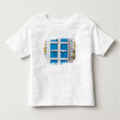 Huis schilderde blauw, Udaipur, Rajasthan, India Kinder Shirts (Voorkant)