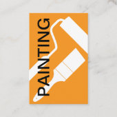 Huis Schilderen Eenvoudig Modern Cool Visitekaartje (Voorkant)