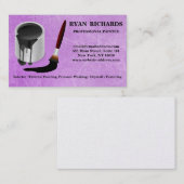 Huis schilderen Visitekaartje (Voorkant / Achterkant)