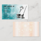 Huis Schoonmaak Gereedschap | Maids Sanitair Visitekaartje (Voorkant / Achterkant)