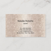 Huis schoonmaak Service Moderne Bloemenspray Clean Visitekaartje (Achterkant)