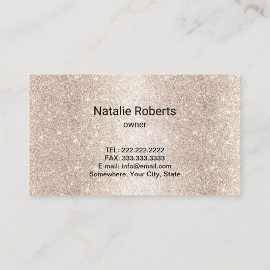 Huis schoonmaak Service Moderne Bloemenspray Clean Visitekaartje (Achterkant)