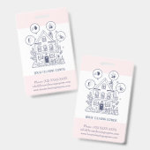 Huis Schoonmaak Thuis Diensten Charmerend Badge (Voor- en achterkant)