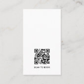 Huis Schoonmaakdienst Logo QR Code Visitekaartje (Achterkant)