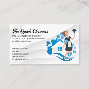Huis Schoonmaakster   Huis Schoonmaken Visitekaartje