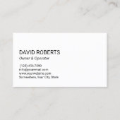 Huis schoonmaken Blauwe Holografische Spuitreinige Visitekaartje (Achterkant)