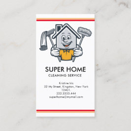 Huis schoonmaken Home Services Visitekaartje