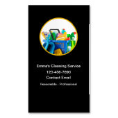 Huis schoonmaken Modern Eenvoudig Magnetisch Visitekaartje (Voorkant Verticaal)