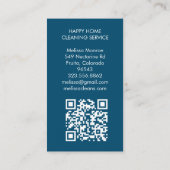 Huis schoonmaken Schattigee stoelen Planten aangep Visitekaartje (Achterkant)