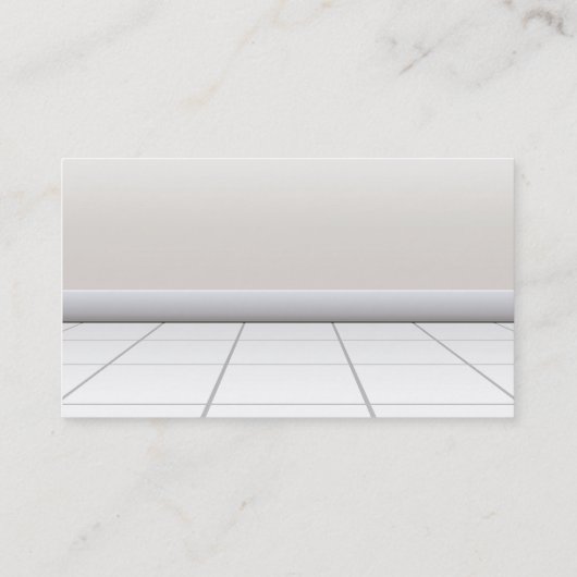 Huis schoonmaken visitekaartje (Achterkant)