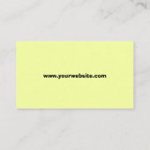 Huis schoonmaken visitekaartje (Achterkant)