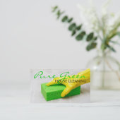 Huis schoonmaken, Visitekaartje schoonmaakmachines (Staand voorkant)