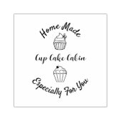 Huis speciaal gemaakt voor u gepersonaliseerd rubberstempel (Afrduk)