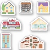 Huis Stickers (Voorkant)